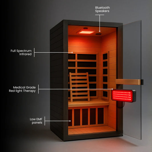 AUREVÉRA Full-Spectrum Infrared Sauna – 2 Person